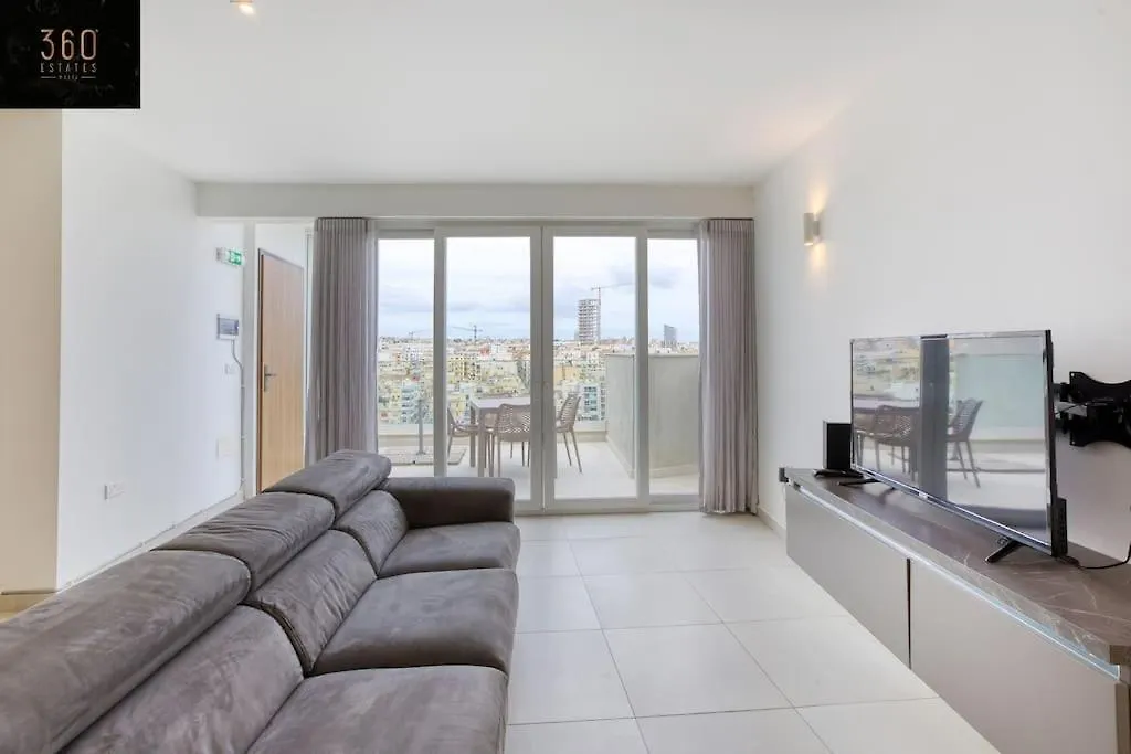 Stunning 3Br Penthouse, Opposite The Harbour By 360 Estates Apartment Pieta 0*,  Malta